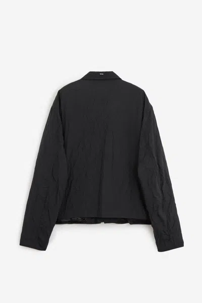 Our Legacy Collared Long Sleeves Side Pockets Jackets In Black