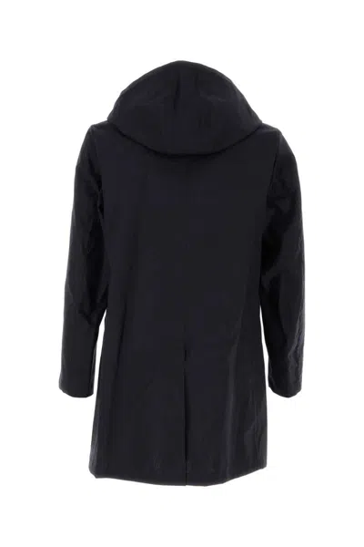 Mackintosh Navy Blue Cotton Cambridge Jacket In Blue