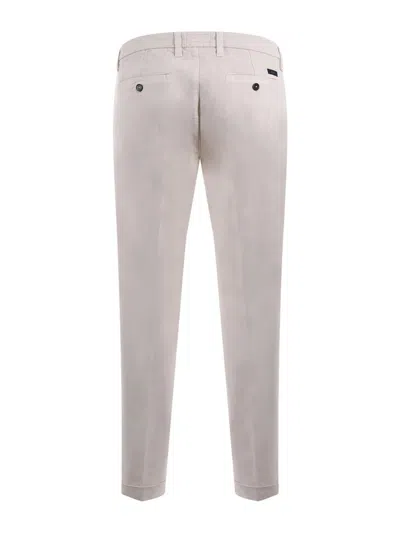 Fay Capri Trousers In Beige