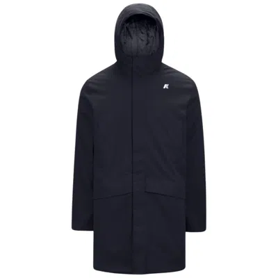 K-way Jarn Jacket In Blue