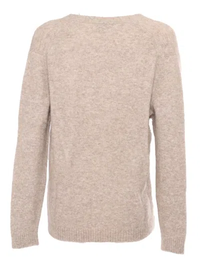 Ballantyne Cardigan In Brown