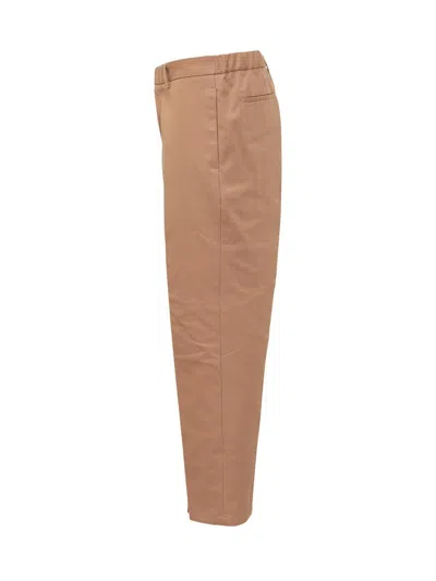 Jil Sander Trouser In Beige