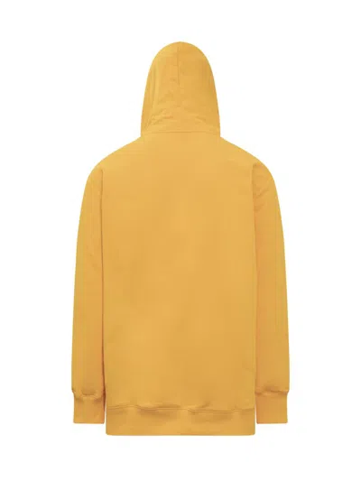 Lanvin Yellow Curb Hoodie In Yellow