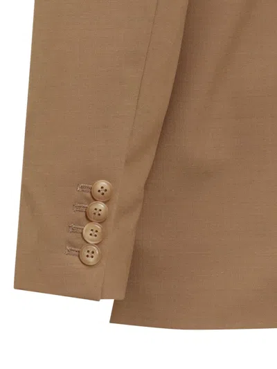 Nanushka Jair Overshirt Aus Webstoff In Brown