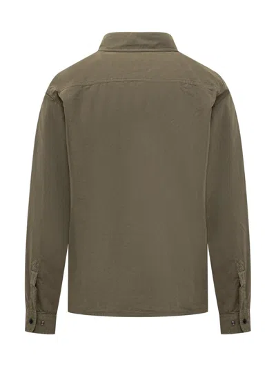 Woolrich Gabardine Jacket In Green