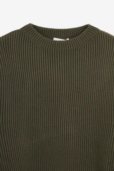 Rier Crew-neck Sweater In Green