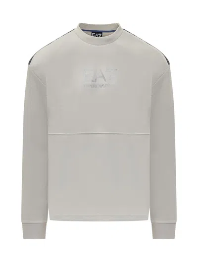 Ea7 Emporio Armani Sweatshirt In Grey