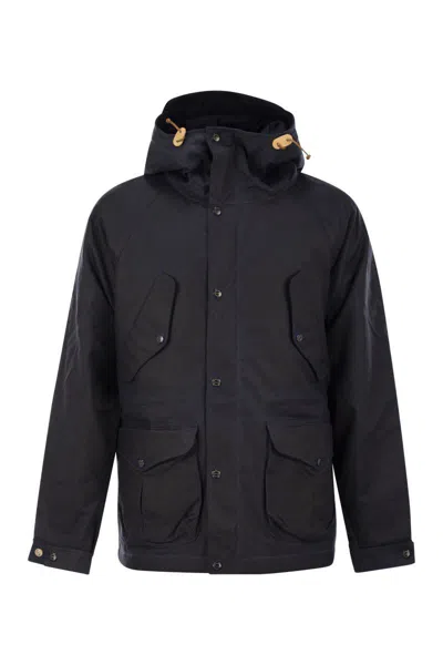 Shop Manifattura Ceccarelli New Fisherman - Parka With Hood In Navy