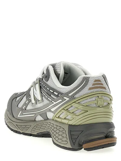 New Balance Grey Sneakers With Cushioned Sole In Multicolor