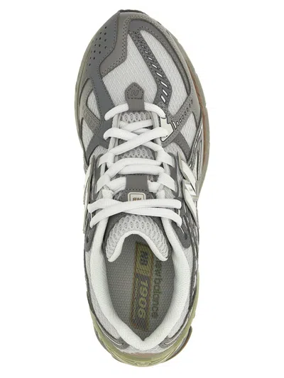 New Balance Grey Sneakers With Cushioned Sole In Multicolor
