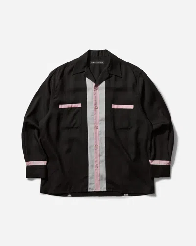 Wacko Maria Men S Switching Shirt (type-2) In Black