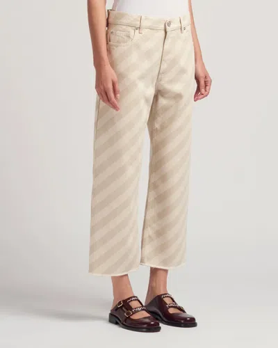 Marni 5-pocket Denim Trouser In Beige