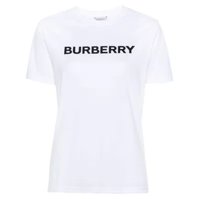 Burberry The  Cotton T-shirt Is The Perfect Compromise Between Luxury And Basic Wear In White