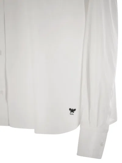 Weekend Max Mara Aureo Buttoned Oversized Shirt In White