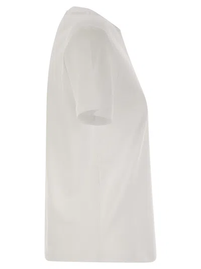 S Max Mara ' Quieto - Jersey T-shirt With Print In White