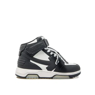 Off-white Out Of Office "ooo" High-top Sneakers In Black
