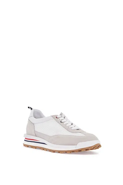 Thom Browne Tech Runner Sneakers In White