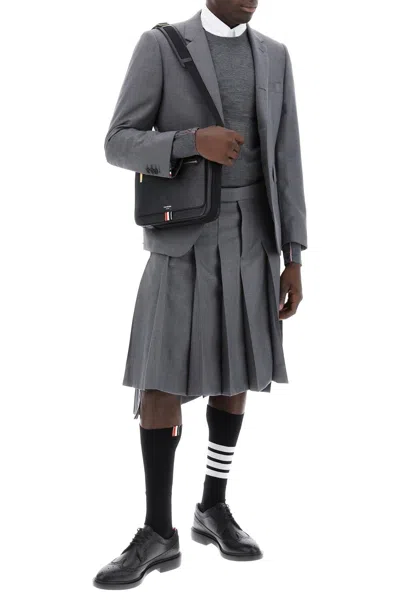Thom Browne Classic Sport Coat Jacket In Grey