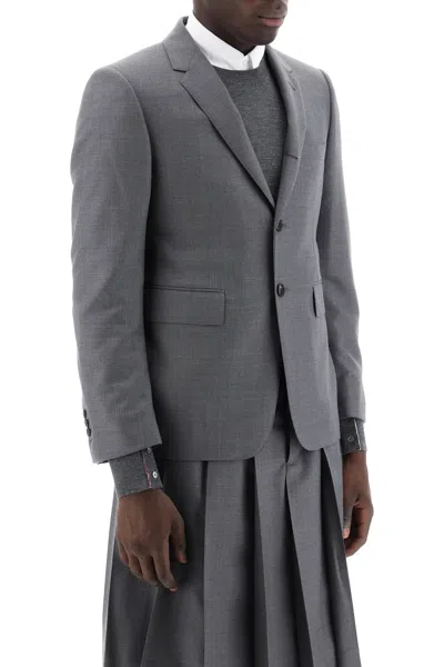 Thom Browne Classic Sport Coat Jacket In Grey