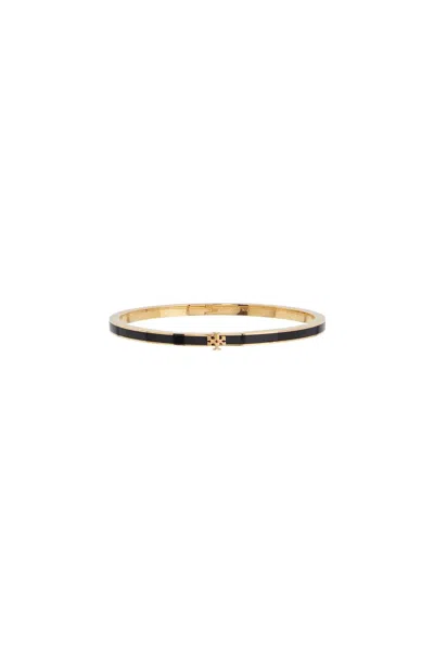 Tory Burch Thin Kira Bracelet In Black