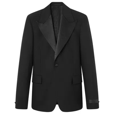 Versace Outerwears In Black