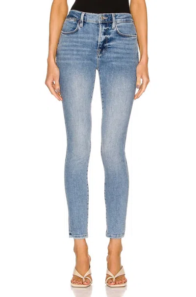 Frame Le High Skinny Jeans In Jadite In Multi
