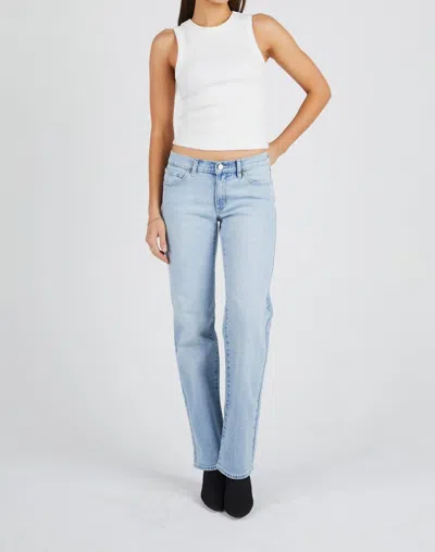 Abrand Jeans 99 Low Straight Jeans In Gina In Multi