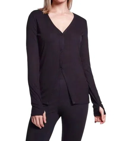Capsule 121 Rossi Cardigan In Black In Black