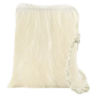 Jil Sander Tangle Small Crossbody - Leather - White In White