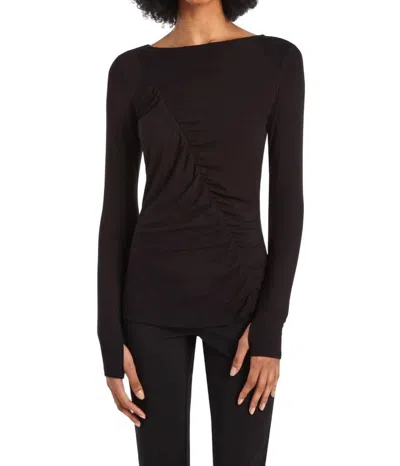 Capsule 121 Bell Tee In Black In Black