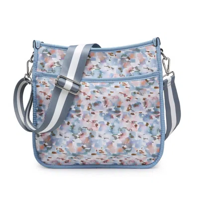 Jen & Co. Women's Jolee Neoprene Crossbody Bag In Floral Watercolor In Multi