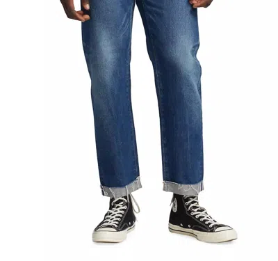 Moussy Dellwood Tapered Jeans In Blue In Blue