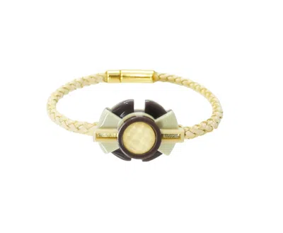 Gissa Bicalho Women's Oca Bracelet In Khaki In Green