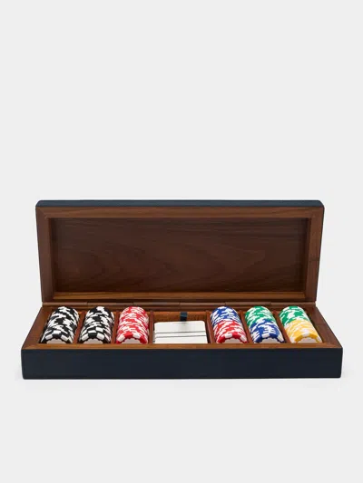 Giobagnara Wood Poker Set  Abask Gift Set In Adult