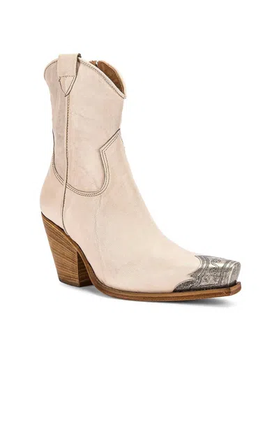Free People Women's Brayden Western Boot In Bone In Beige