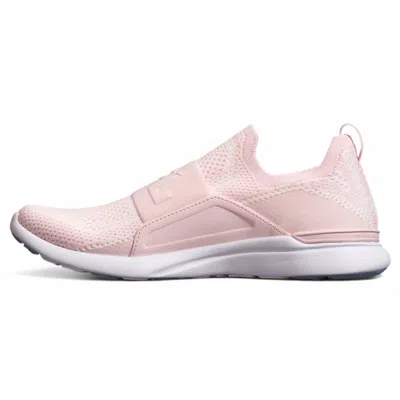 Apl Athletic Propulsion Labs Women's Techloom Breeze Sneaker In Bleached Pink/ivory In Multi