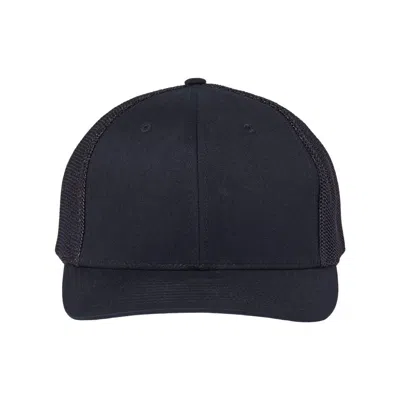 Richardson 112+ R-flex Adjustable Trucker Cap In Black