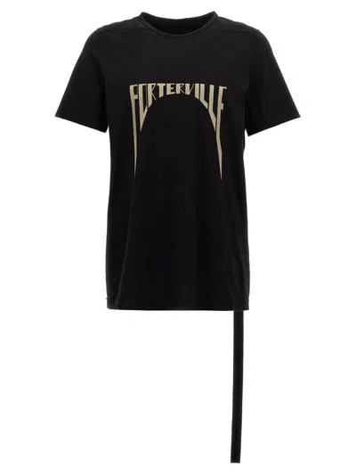 Rick Owens Drkshdw Mens Black Pearl Level Crew-neck Relaxed-fit Cotton-jersey T-shirt In Black