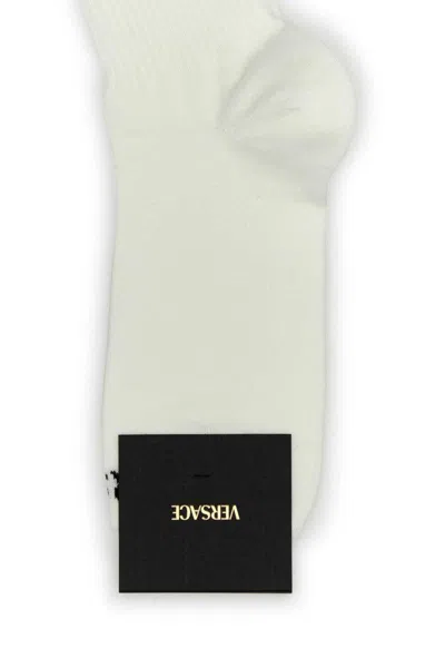 Versace Socks In White