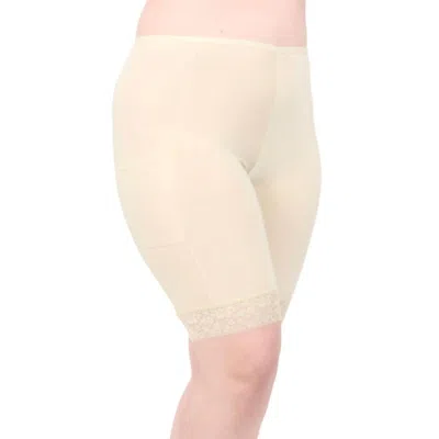 Undersummers Cooling Slipshort With 2 Pockets In Light Beige In Beige