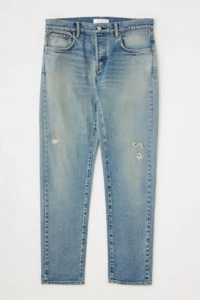 Moussy Men's Donelson Tapered Jeans In Light Blue In Blue