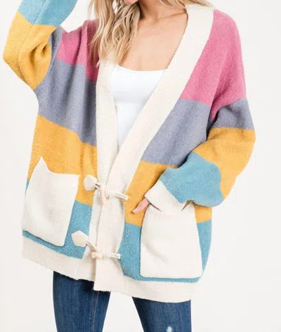 Heimish Usa Stripe It While It's Hot Sweater In Multi In Multi