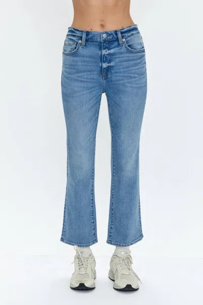 Pistola Lennon High Rise Crop Boot Jeans In London Vintage In Multi