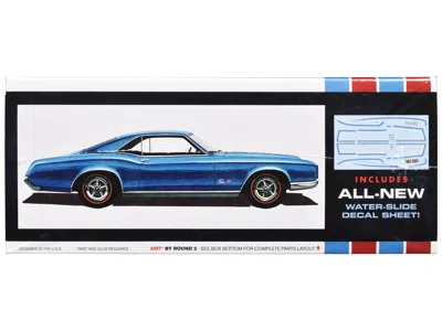Diecast Model Amt Skill 2 Model Kit 1966 Buick Riviera Gs 1/25 Scale Model By Amt