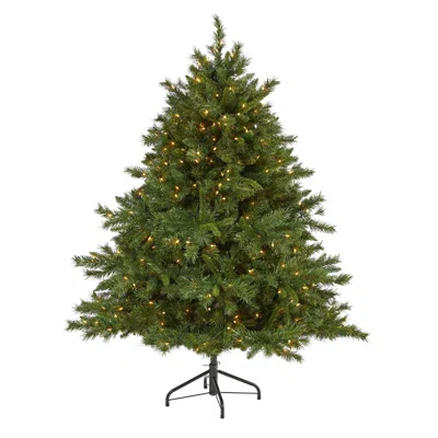 Homplanti 6' Wyoming Pine Christmas Tree W/450 Lights & 1090 Tips