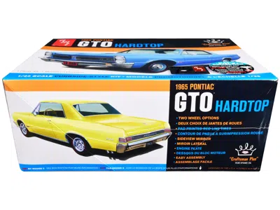 Diecast Model Amt Skill 2 Model Kit 1965 Pontiac Gto Hardtop "craftsman Plus" Series 1/25 Scale Model By Amt