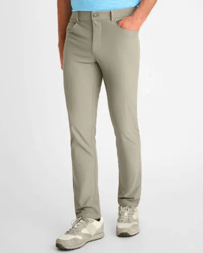Johnnie-o Cross Country Pant In Tan In Multi