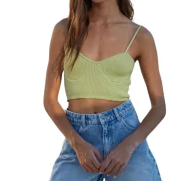 By Together Solano Bra Top In Lime In Green
