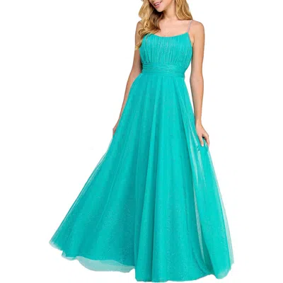City Studio Juniors Womens Prom Belted Evening Dress In Multi