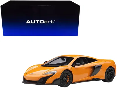 Diecast Model Autoart Mclaren 675lt Mclaren Orange 1/18 Model Car By Autoart